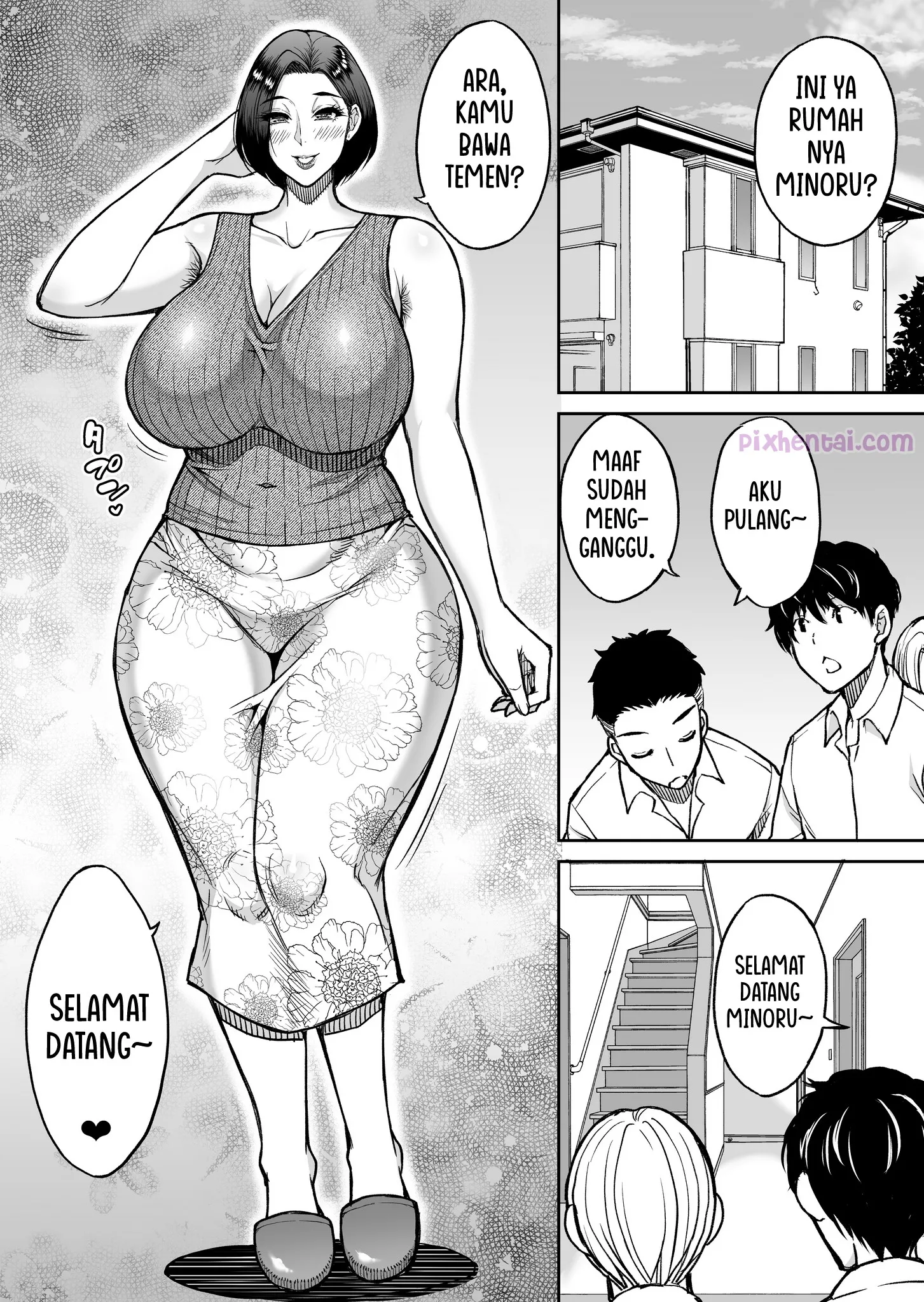 Komik hentai xxx manga sex bokep My Friends Mother Is A Lewd Mature Woman 3